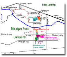 Simple MSU Map