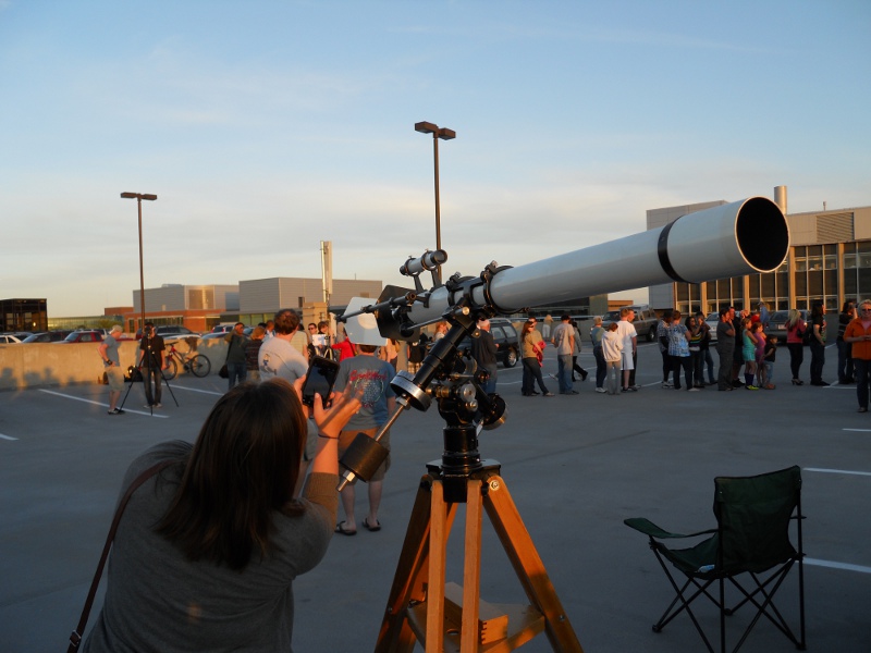 Rooftop Telescope Image